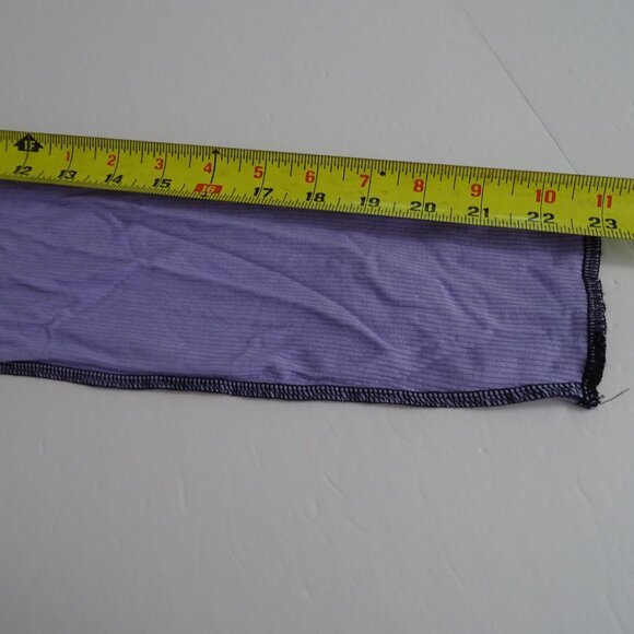 Shein Purple Tie Front Crop Cardigan Women Size L 8 10 Stretchy Knit Long Sleeve - Picture 7 of 9